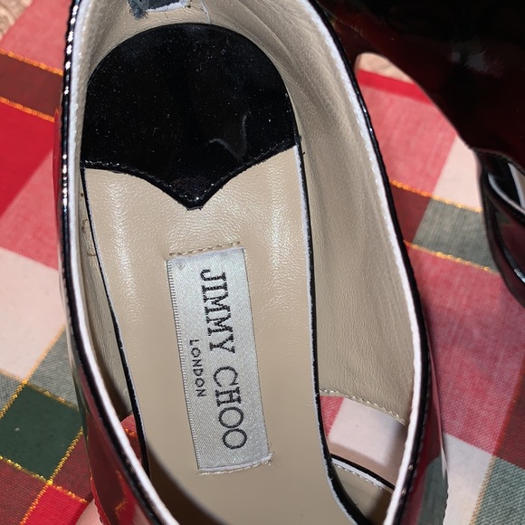 Jimmy Choo Patent Leather Lagoon Heels size 36 - Picture 14 of 16